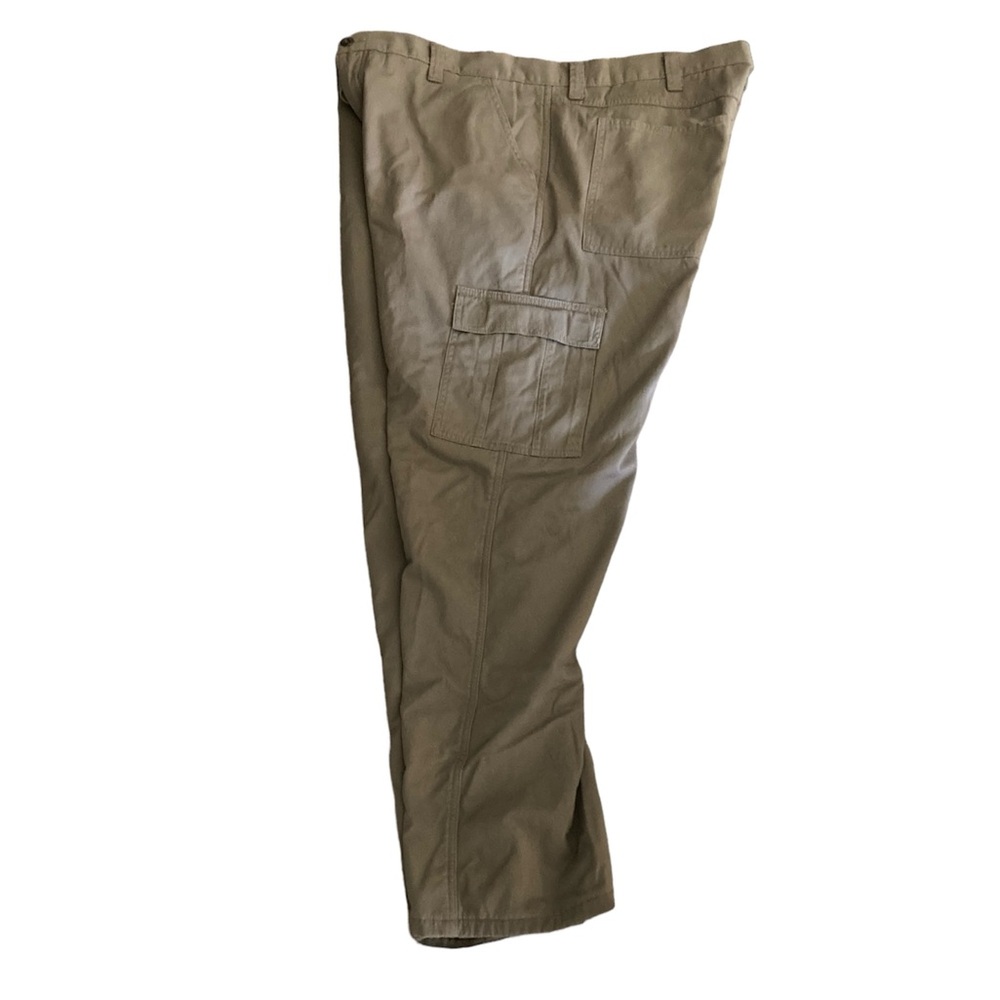 Wrangler Fleece Lined Khaki Cargo Pants 42 x 32